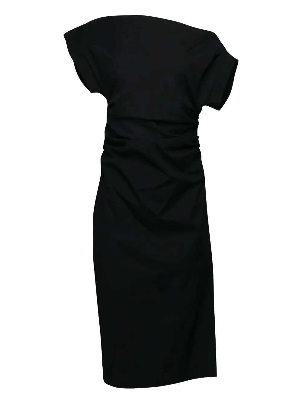 A.L.C. Nara midi dress - Zwart