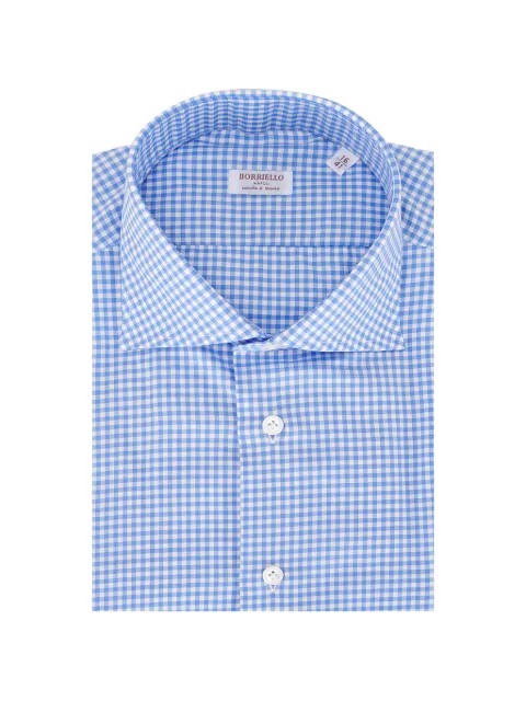 BORRIELLO NAPOLI checked shirt