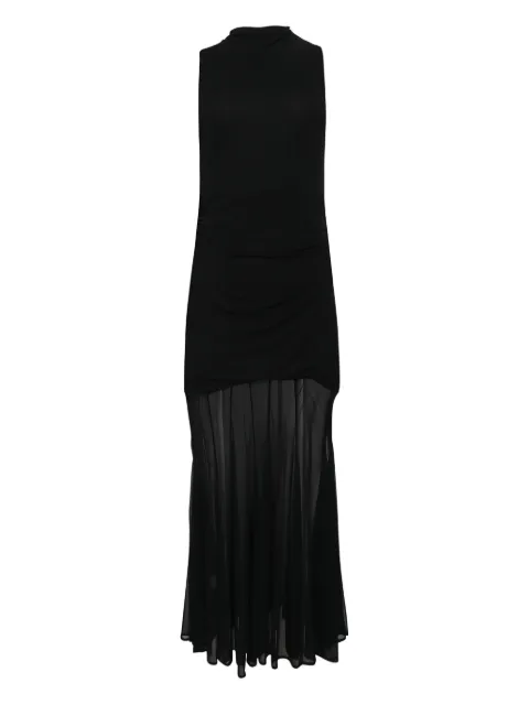 Altuzarra Alicka mock-neck draped maxi dress
