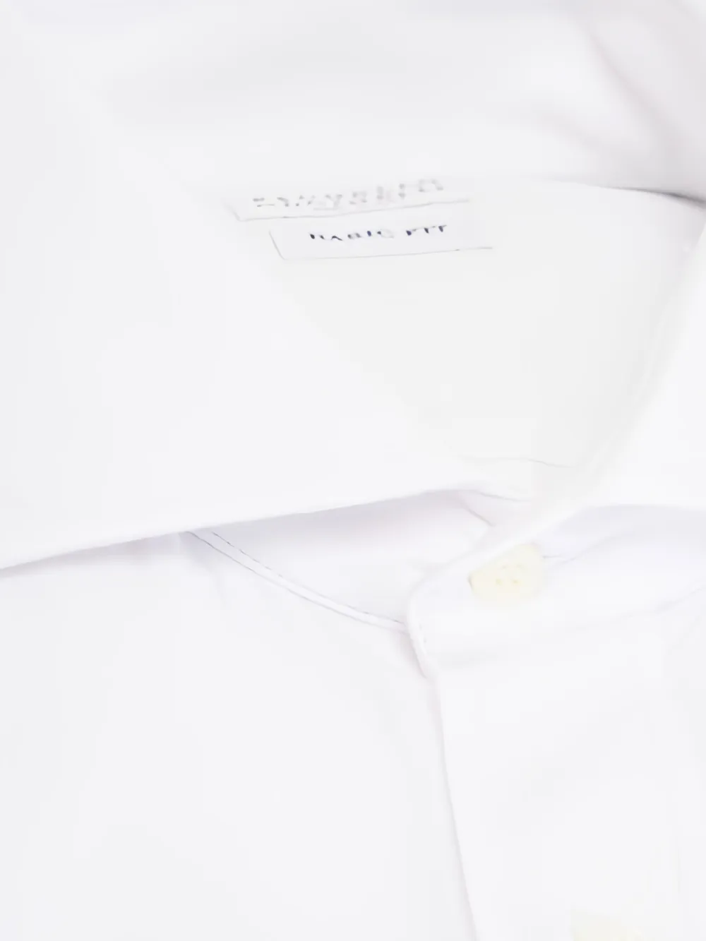 Brunello Cucinelli Flanellen overhemd met knopen - Wit