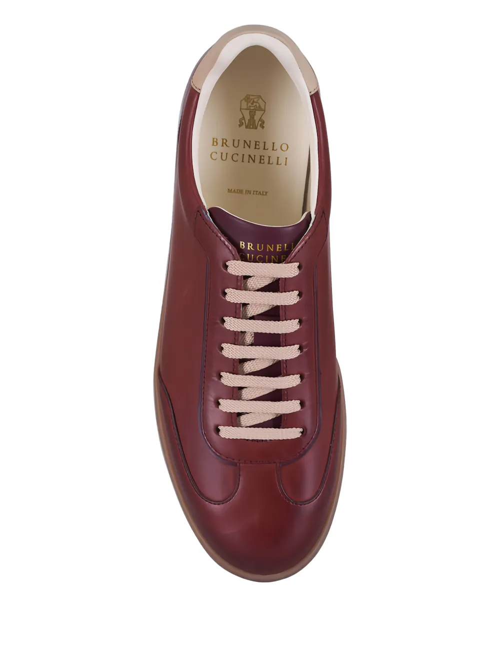 Brunello Cucinelli Leren sneakers Rood