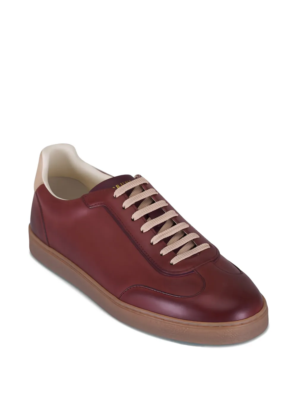 Brunello Cucinelli leather trainers | Low-Tops | Image 2