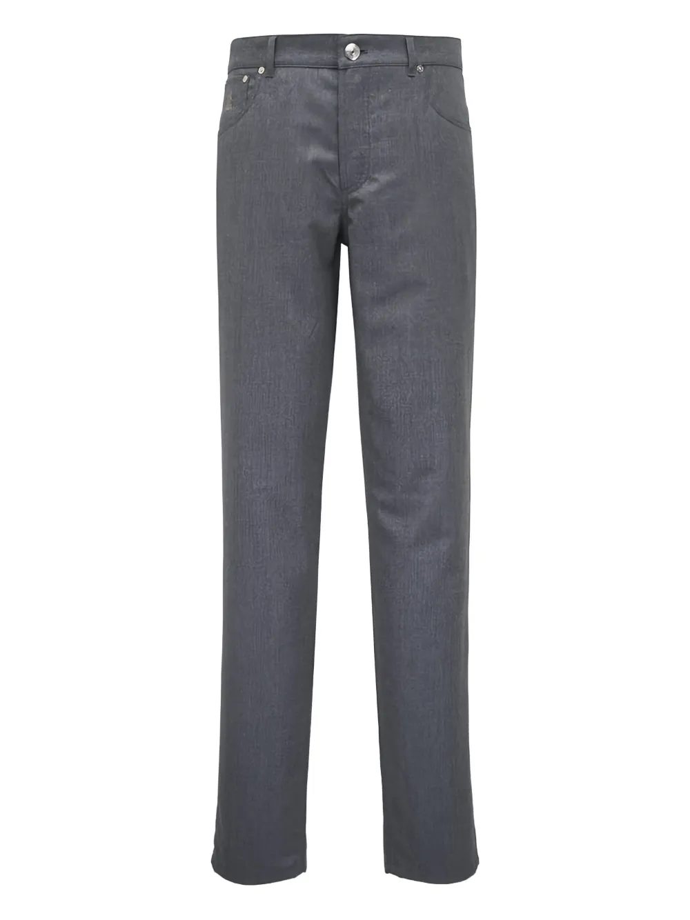 Brunello Cucinelli five-pocket trousers | Grey | Image 1