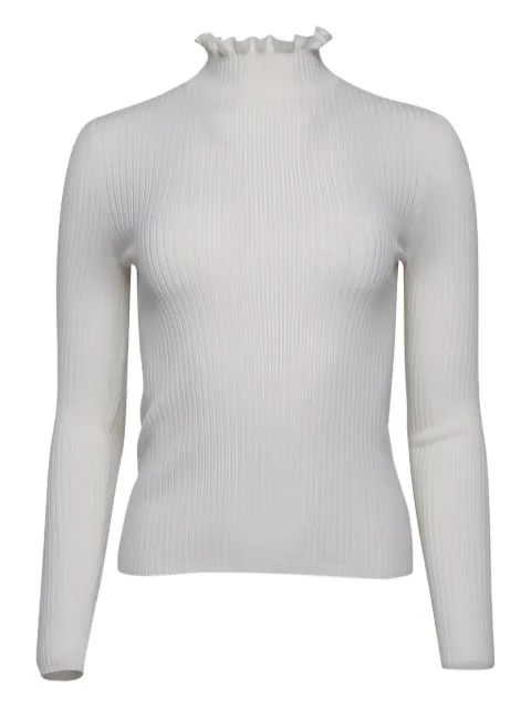 Akris Punto ruffled-collar top