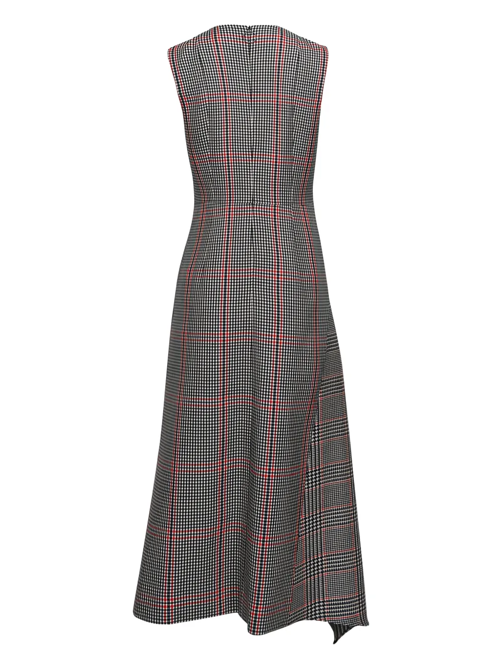 Akris Punto Jurk met asymmetrische afwerking - Wit