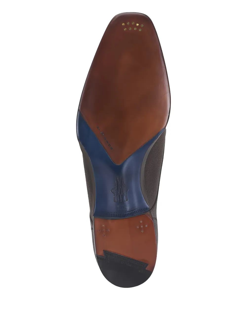 Di Bianco Cardano bewerkte derby veterschoenen Bruin