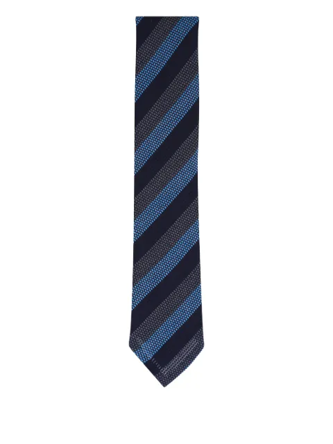 Eton striped-pattern tie 