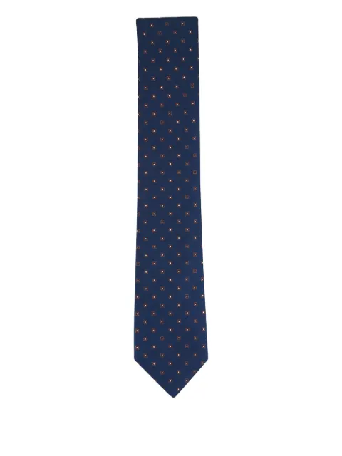 Canali geometric-pattern tie
