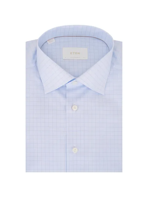 Eton checked shirt