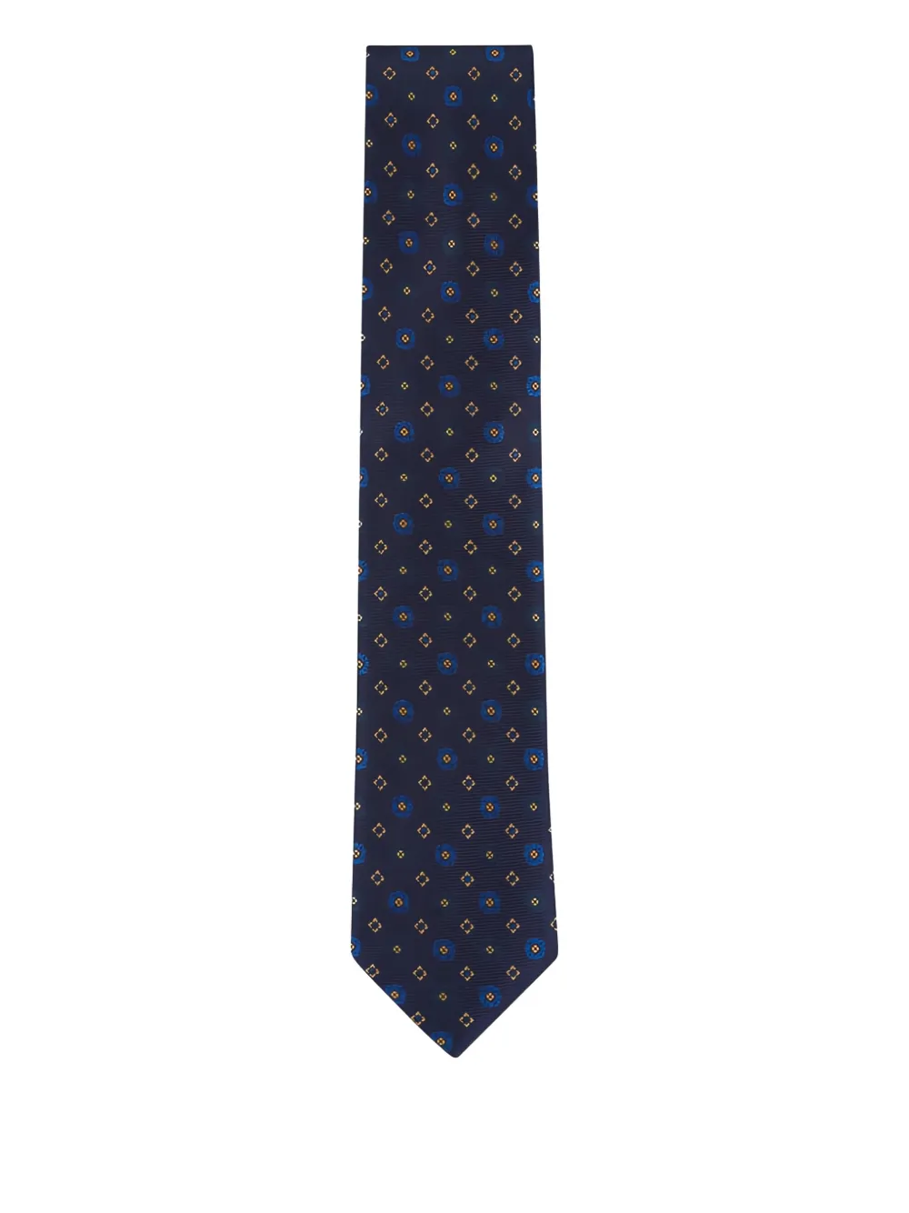 Eton floral pattern tie | Blue | Image 1