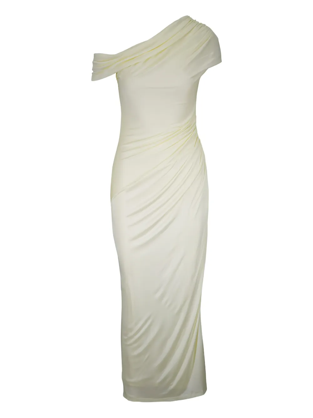 Galvan London Abito lungo con spalle scoperte - Toni neutri