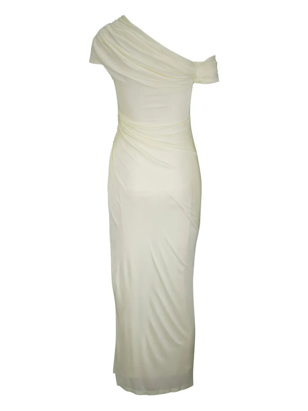 Galvan London Off-shoulder maxi-jurk - Beige