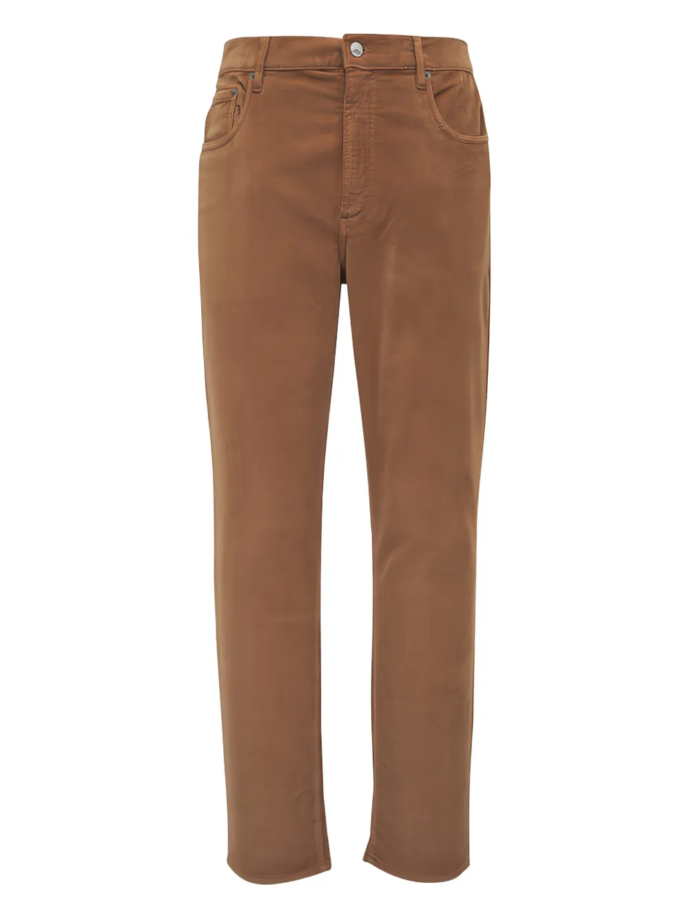 FAHERTY corduroy-texture trousers | Brown | Image 1
