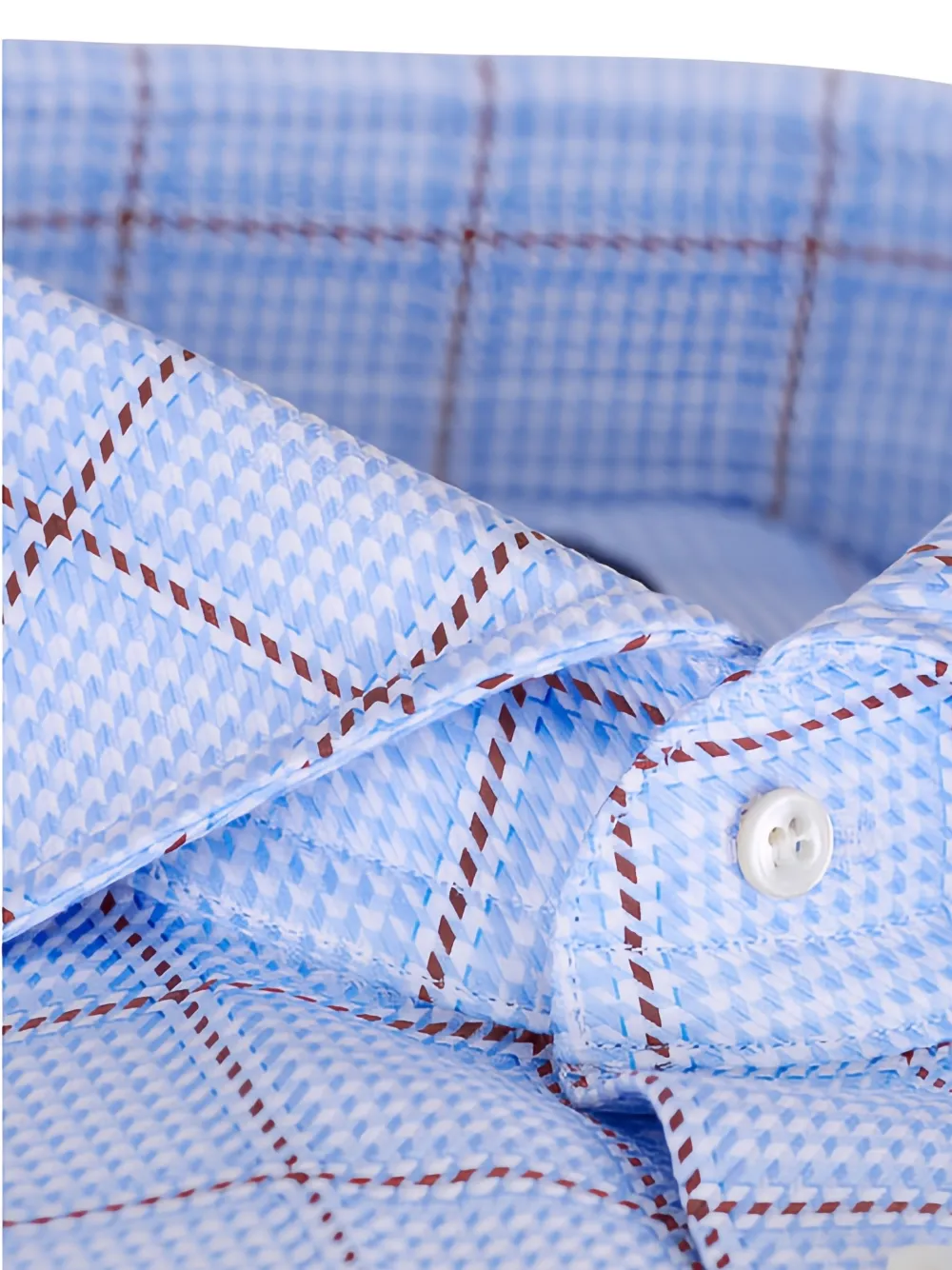 EMANUEL BERG 체크 패턴 긴소매 셔츠 | Image 2