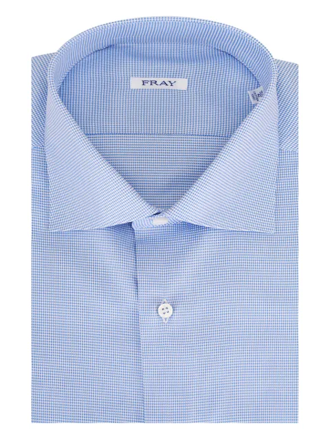 Fray buttoned cotton shirt