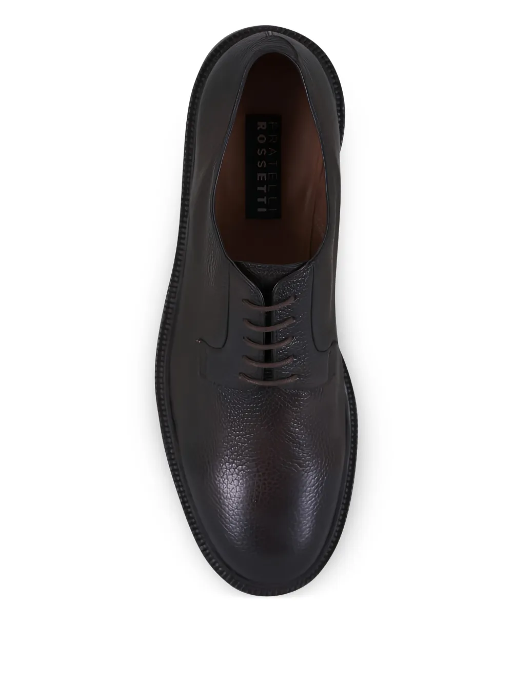 Fratelli Rossetti Leren derby schoenen Bruin