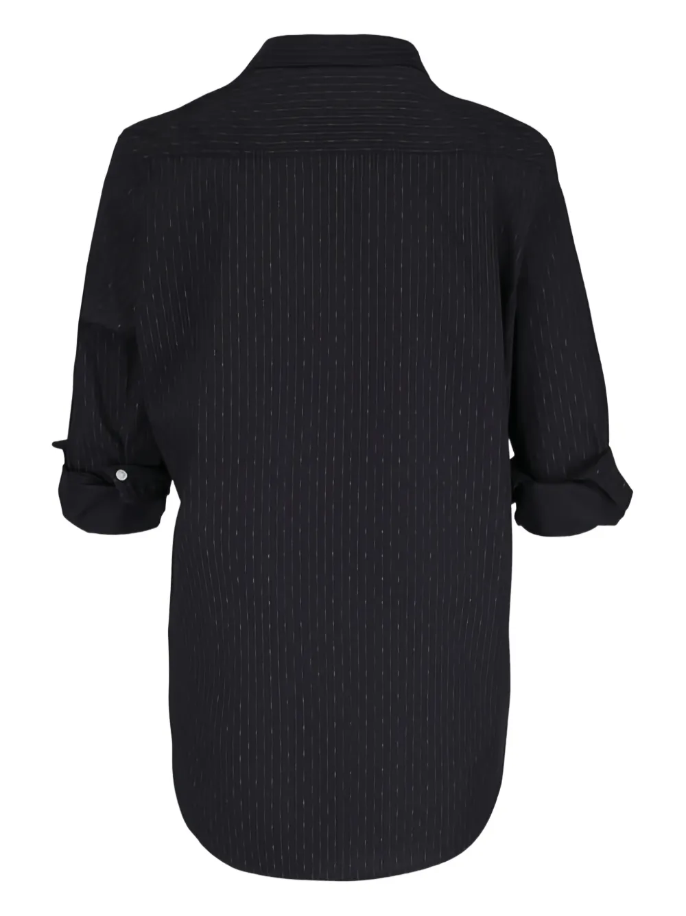 Frank & Eileen Eileen top met krijtstreep - Zwart