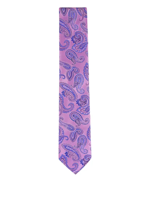Eton paisley-pattern silk tie
