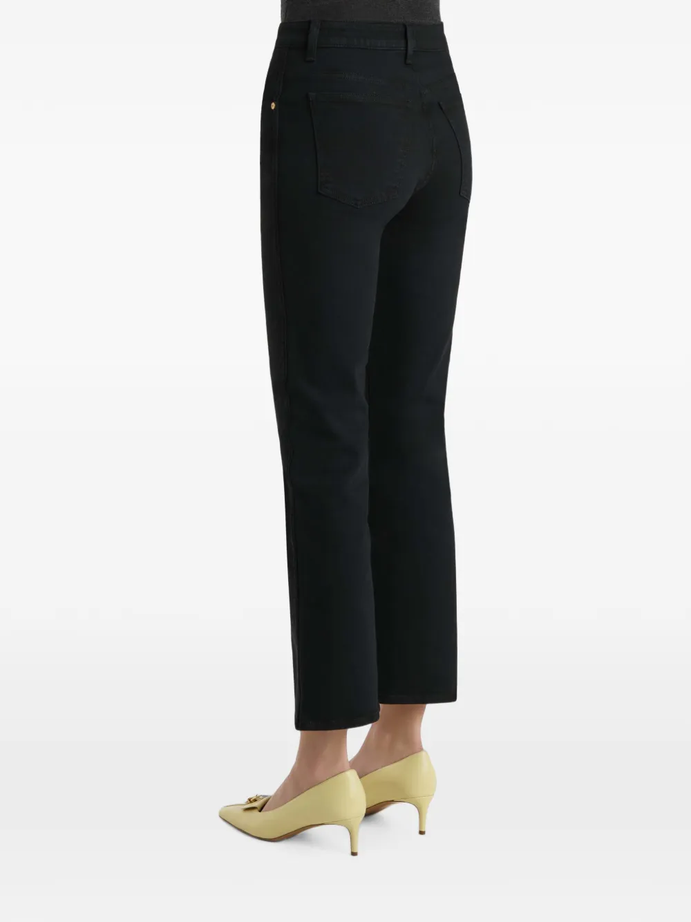 KHAITE Vivian Carlyle broek Zwart