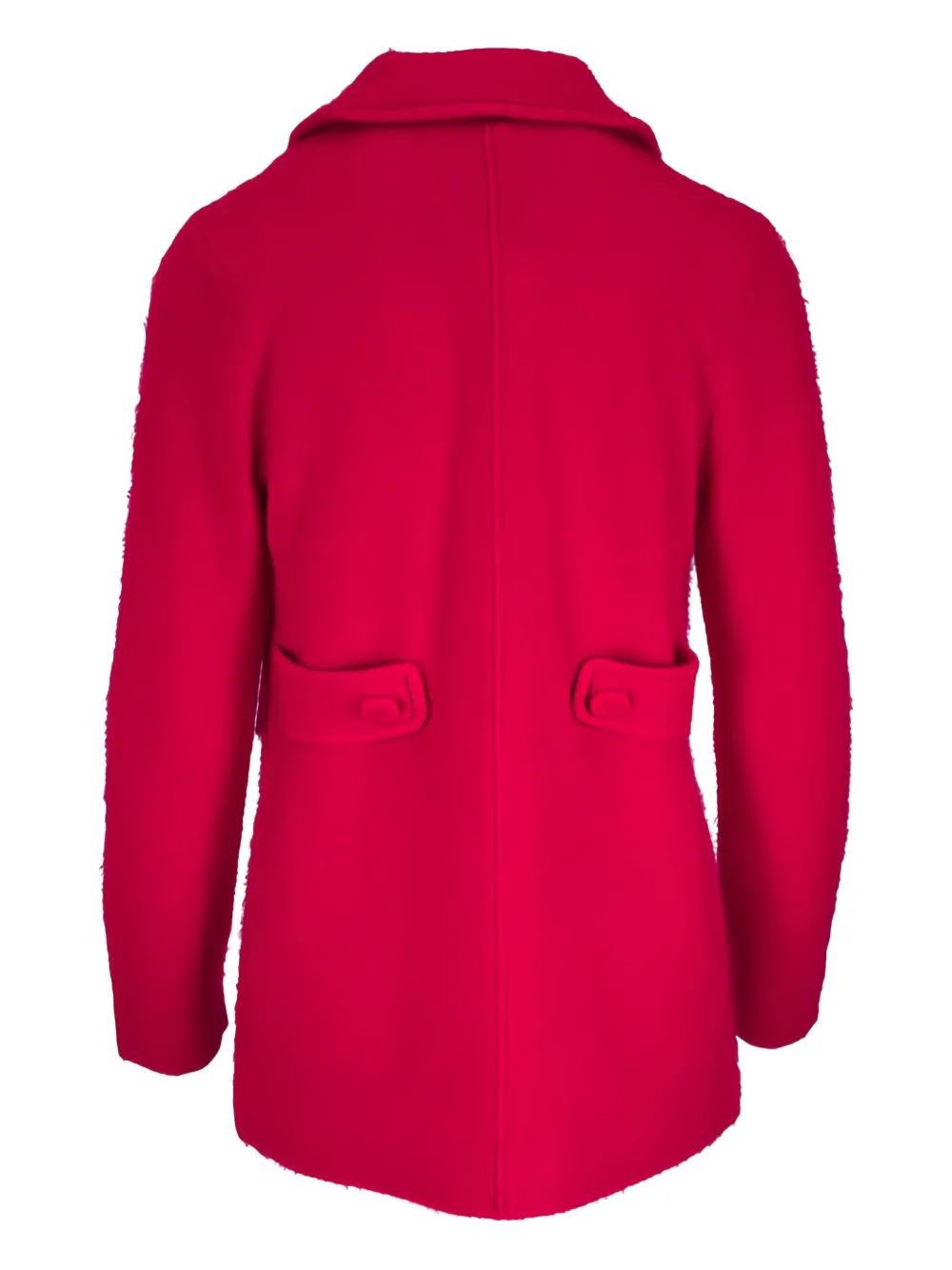  Dorothee Schumacher Fluffy Statements Flap-pocket Coat - Red 