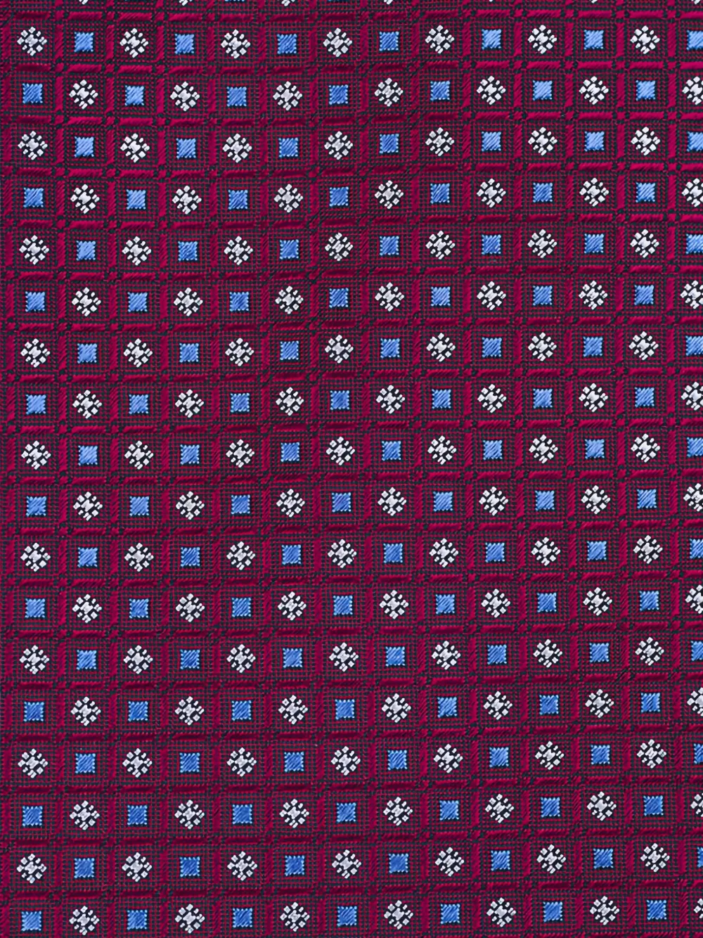 Eton geometric-pattern tie | Image 2