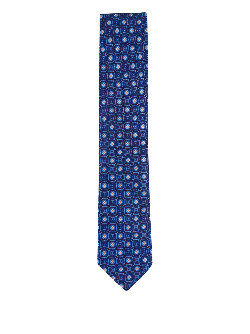 Eton floral-pattern tie | Blue | Image 1