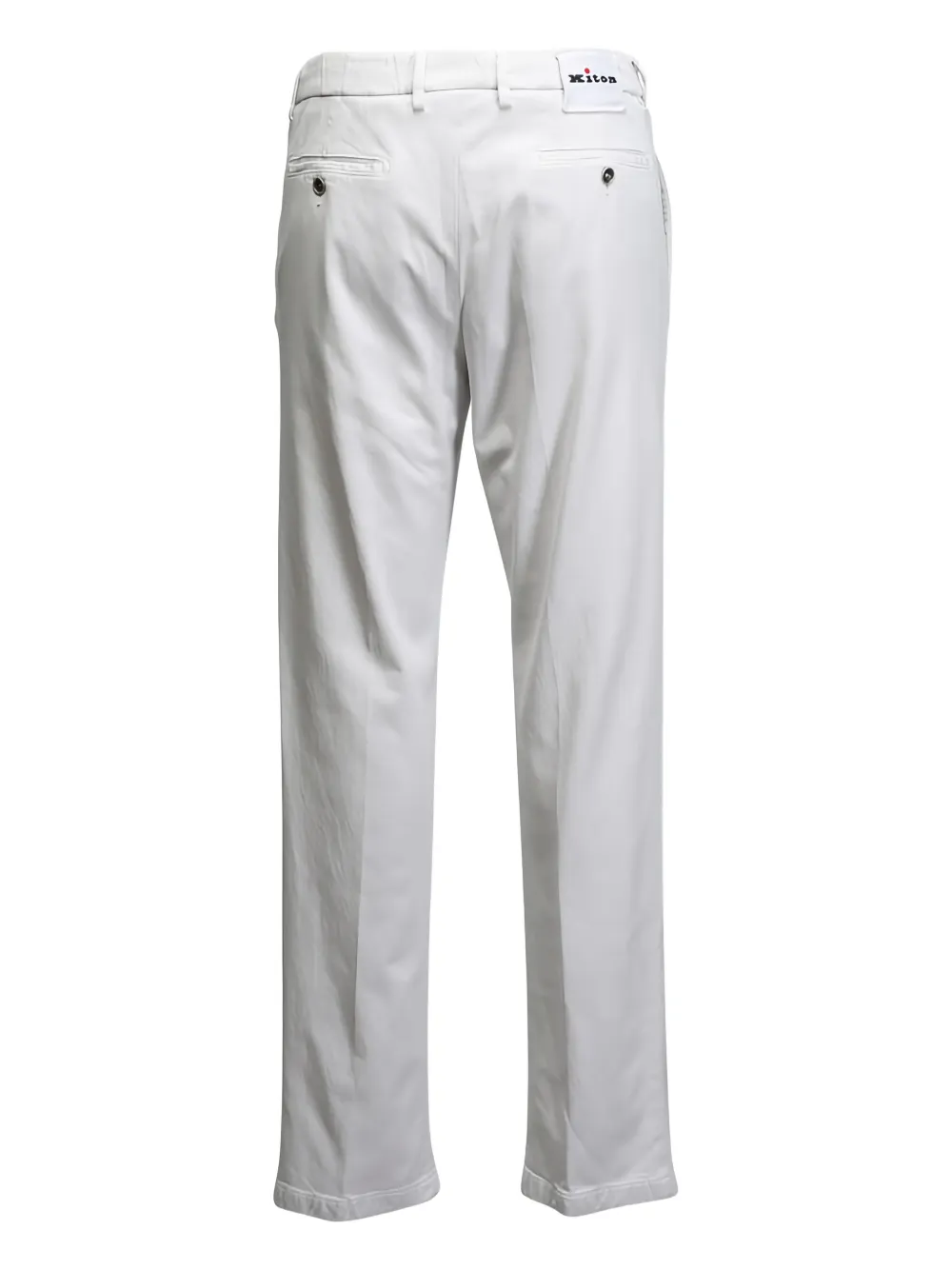 Kiton Straight broek - Wit