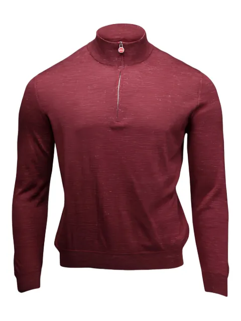 Kiton half-zip sweater