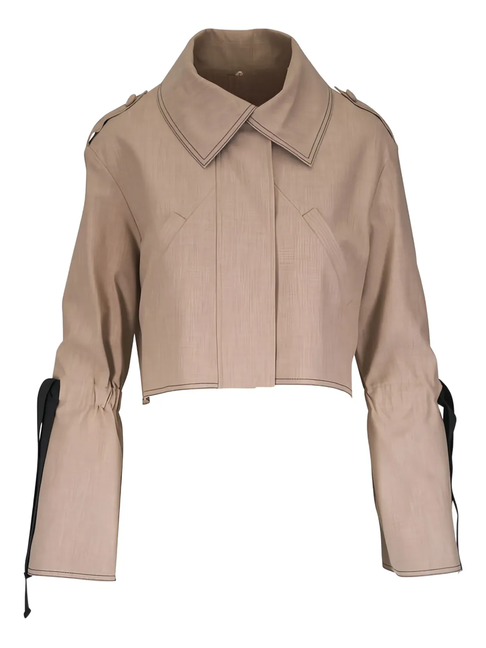 KZ_K STUDIO chamarra Tech Broadcloth | neutro | Image 1