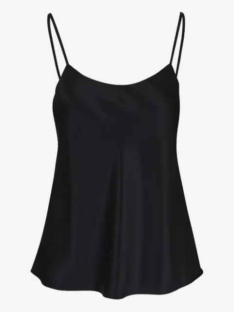 Lafayette 148 Noir fluid silhouette blouse