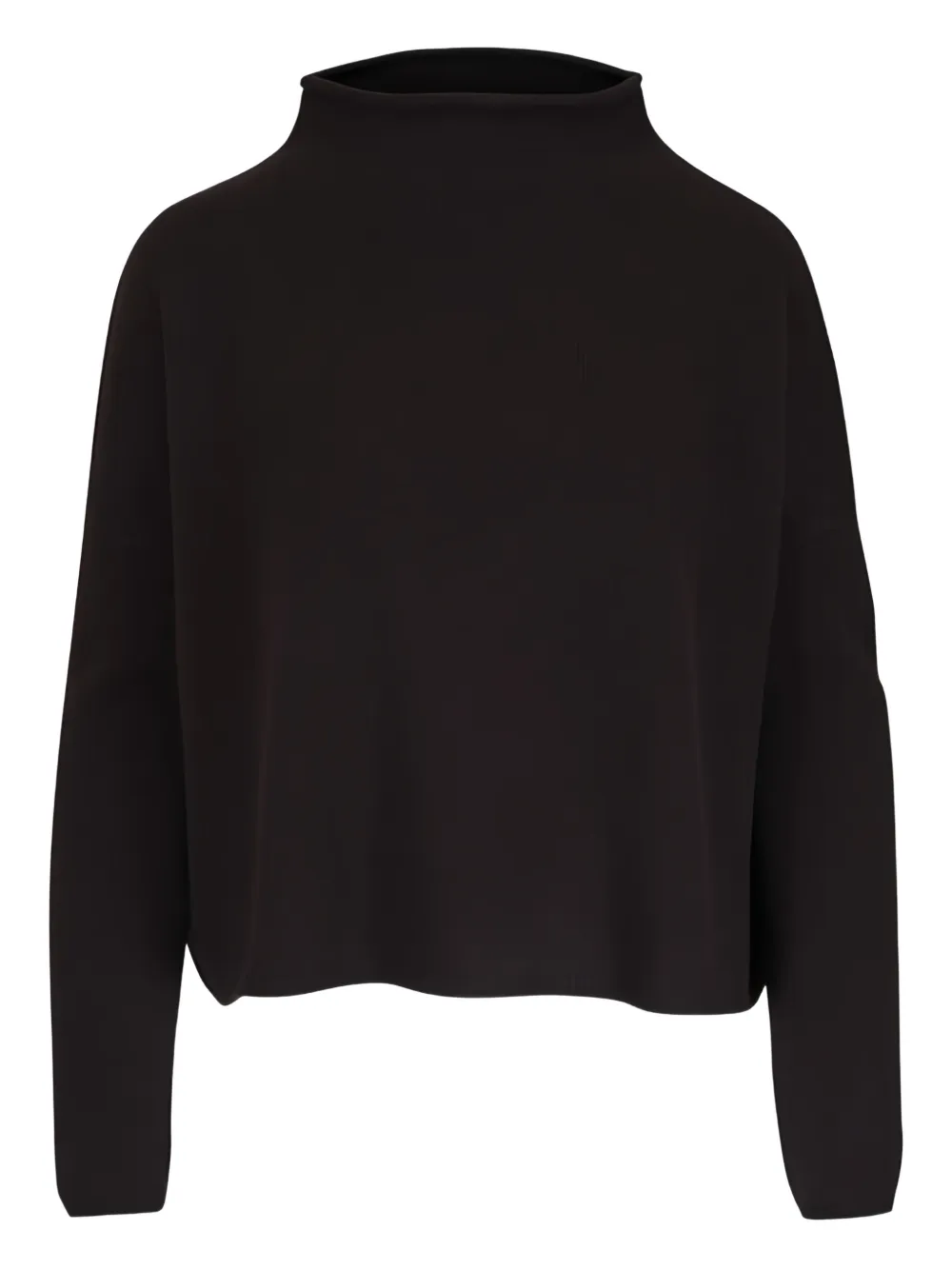 Lisa Yang Cardigan Sandy a collo alto - Nero