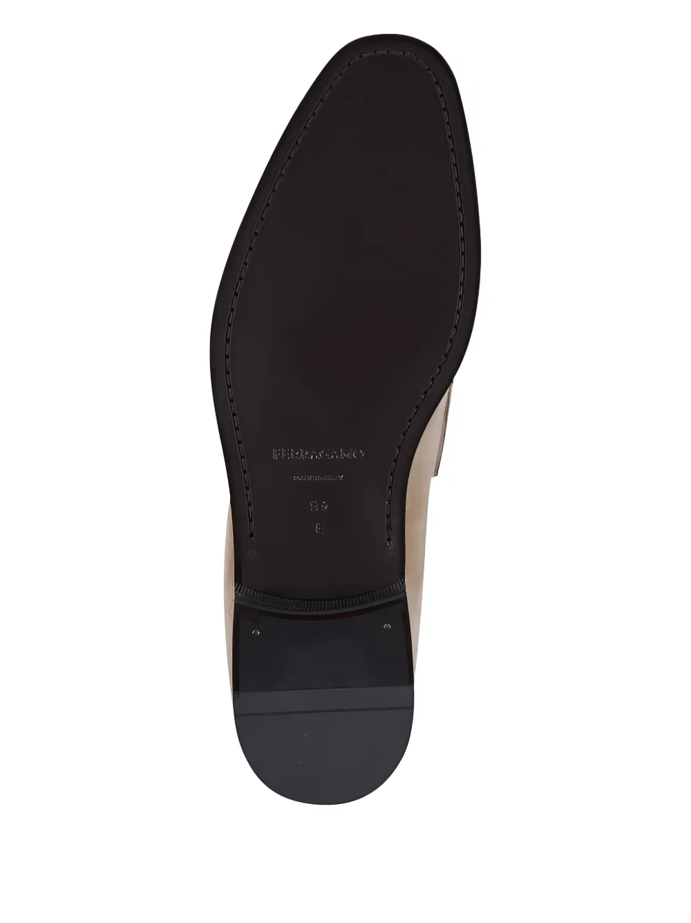 Ferragamo Bentley suède loafers Beige