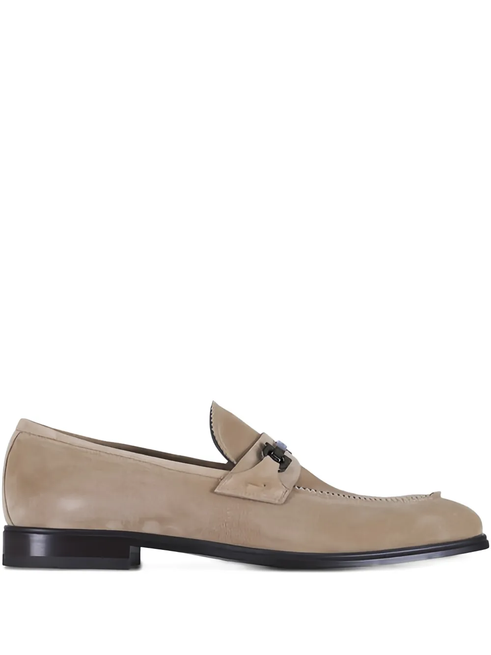 Ferragamo Bentley suède loafers Beige
