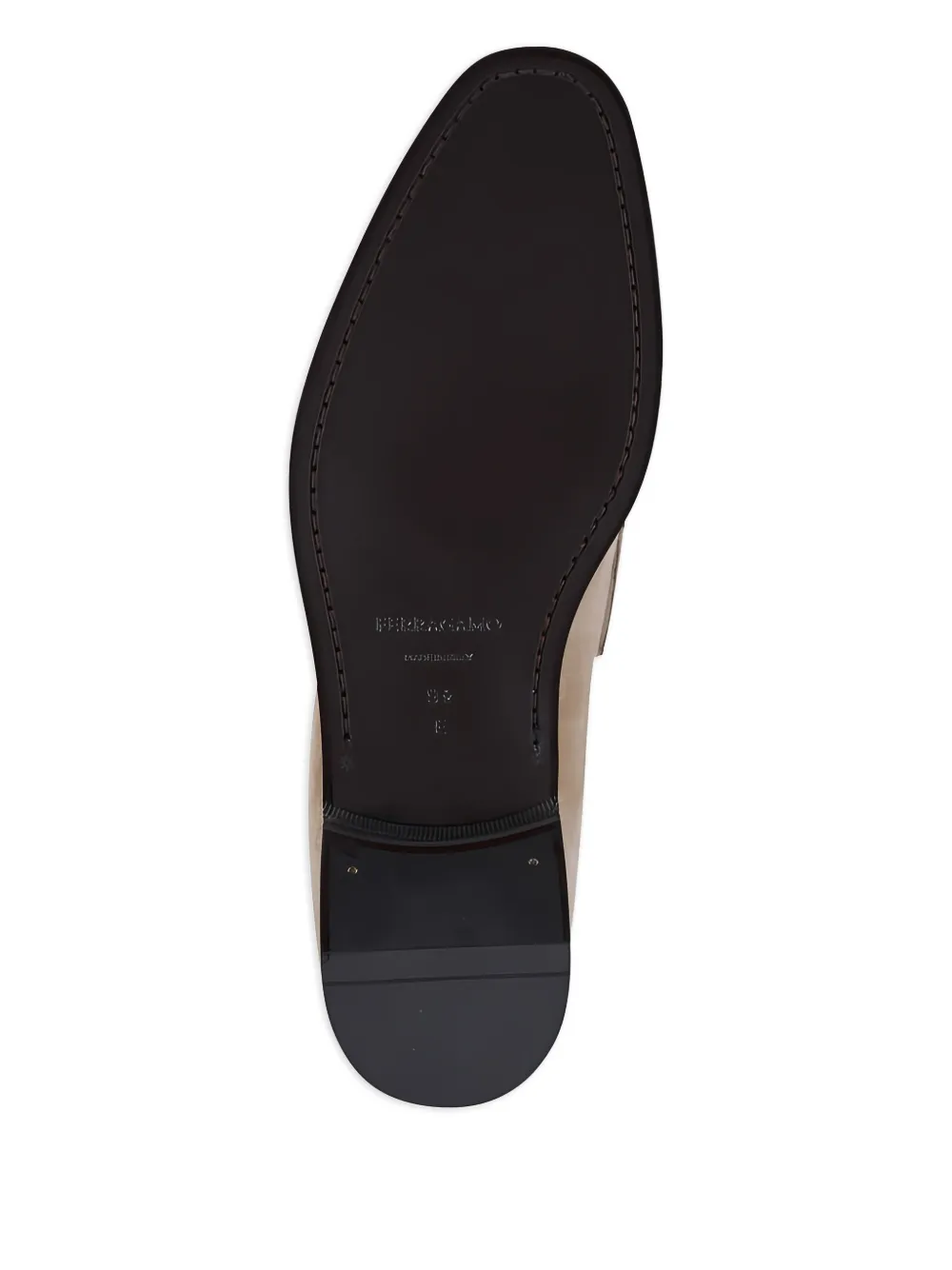 Ferragamo Bentley suède loafers Beige