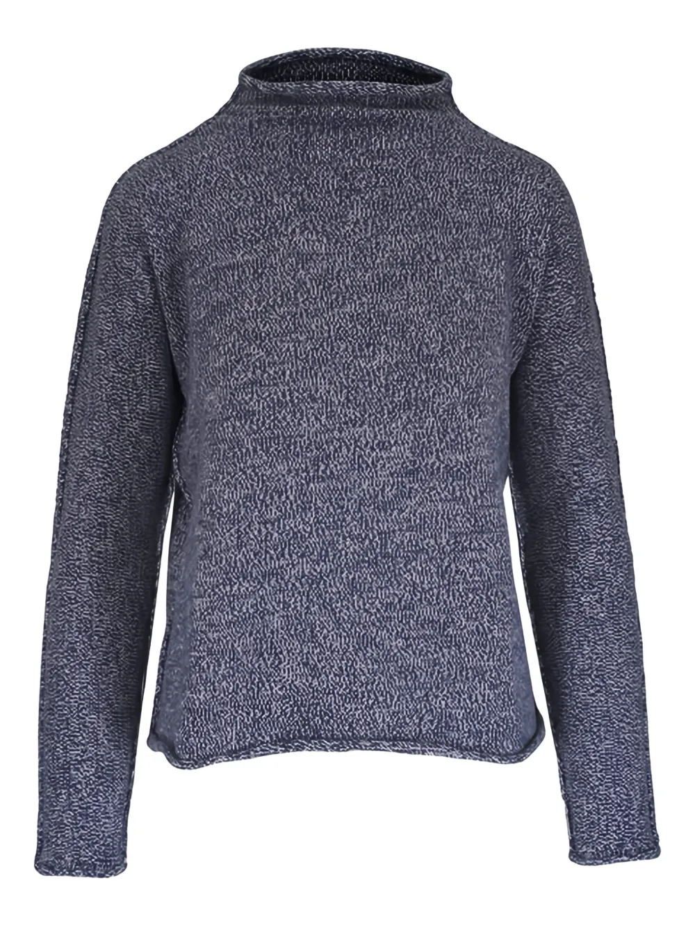 Frank & Eileen Monterey Mock-neck Sweater In Blue