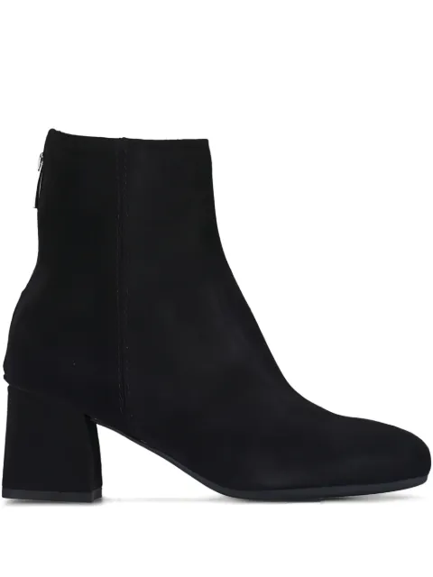 La Canadienne Jason suede zip-up ankle boots
