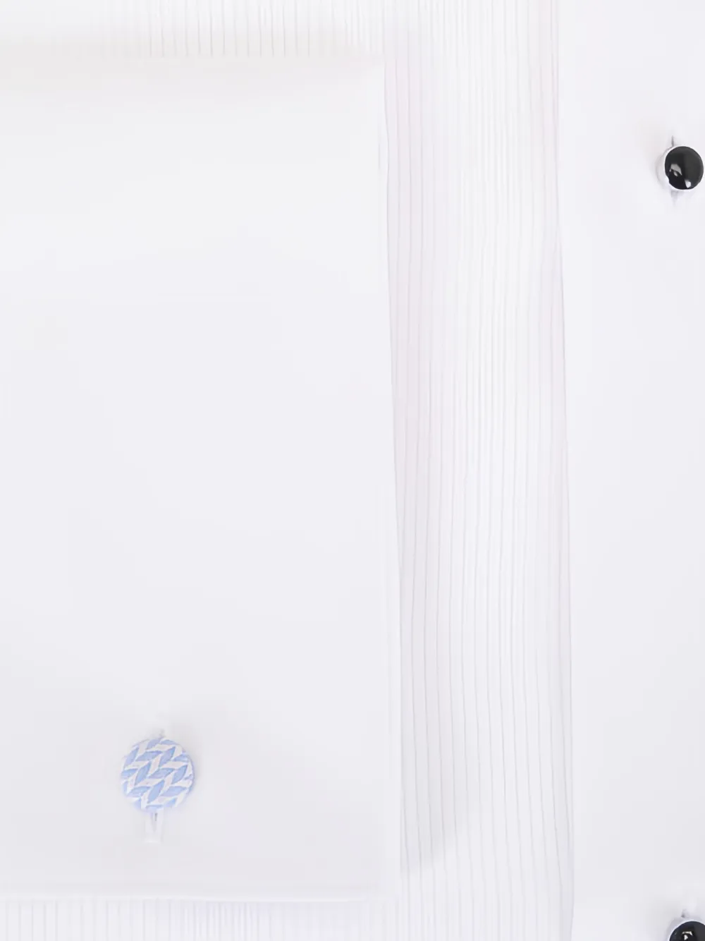 Eton Plissé smoking overhemd - Wit