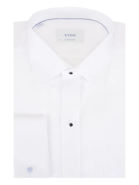 Eton  chemise Tptuxedo à design plissé