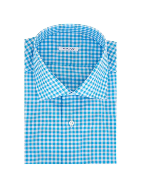 Fray checked shirt
