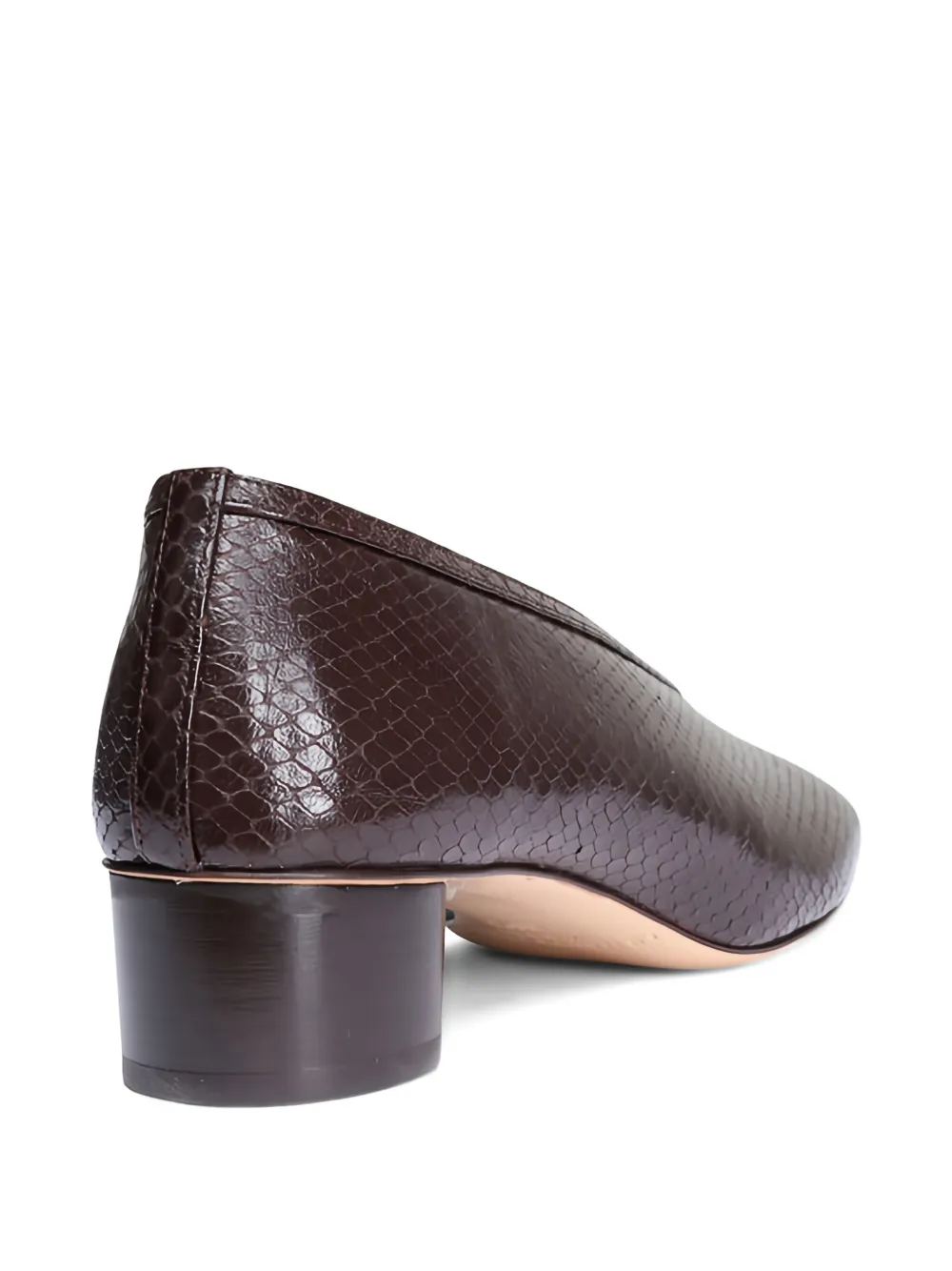 Le Monde Beryl Luna pumps met hak Bruin