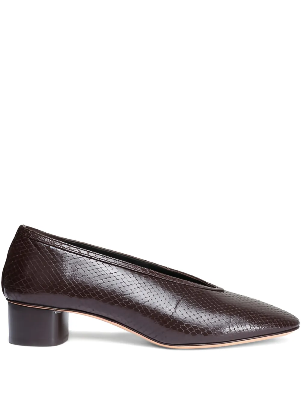 Le Monde Beryl Luna pumps met hak Bruin