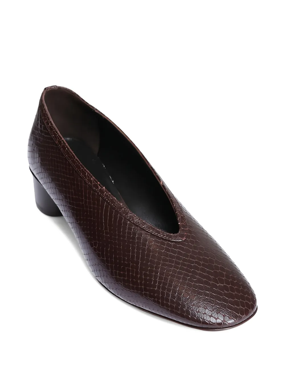 Le Monde Beryl Luna pumps met hak Bruin