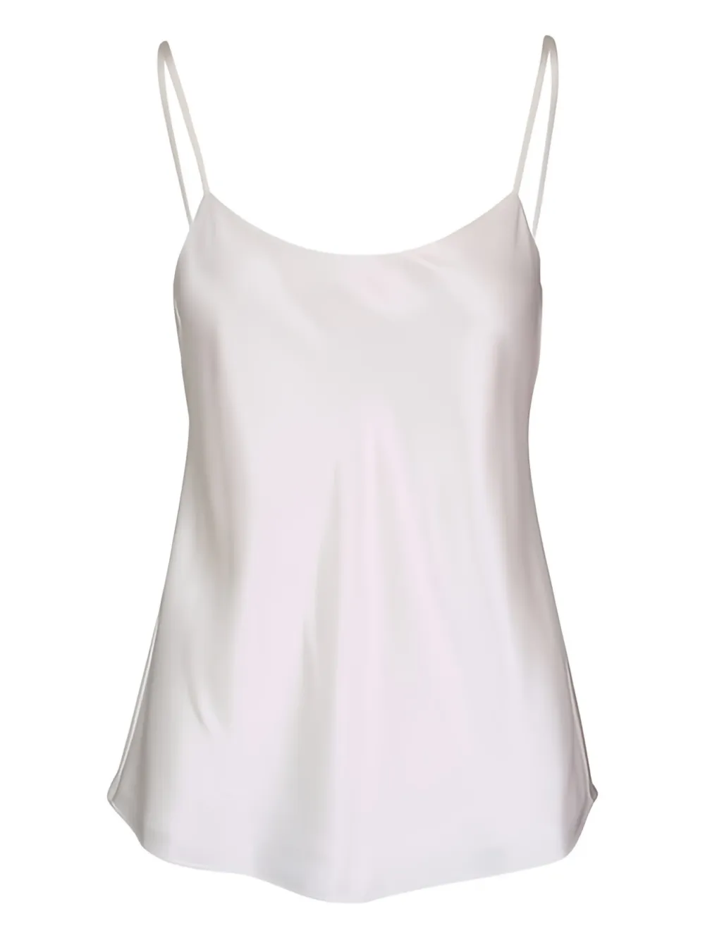 Lafayette 148 Top mit Spaghettiträgern - Weiß