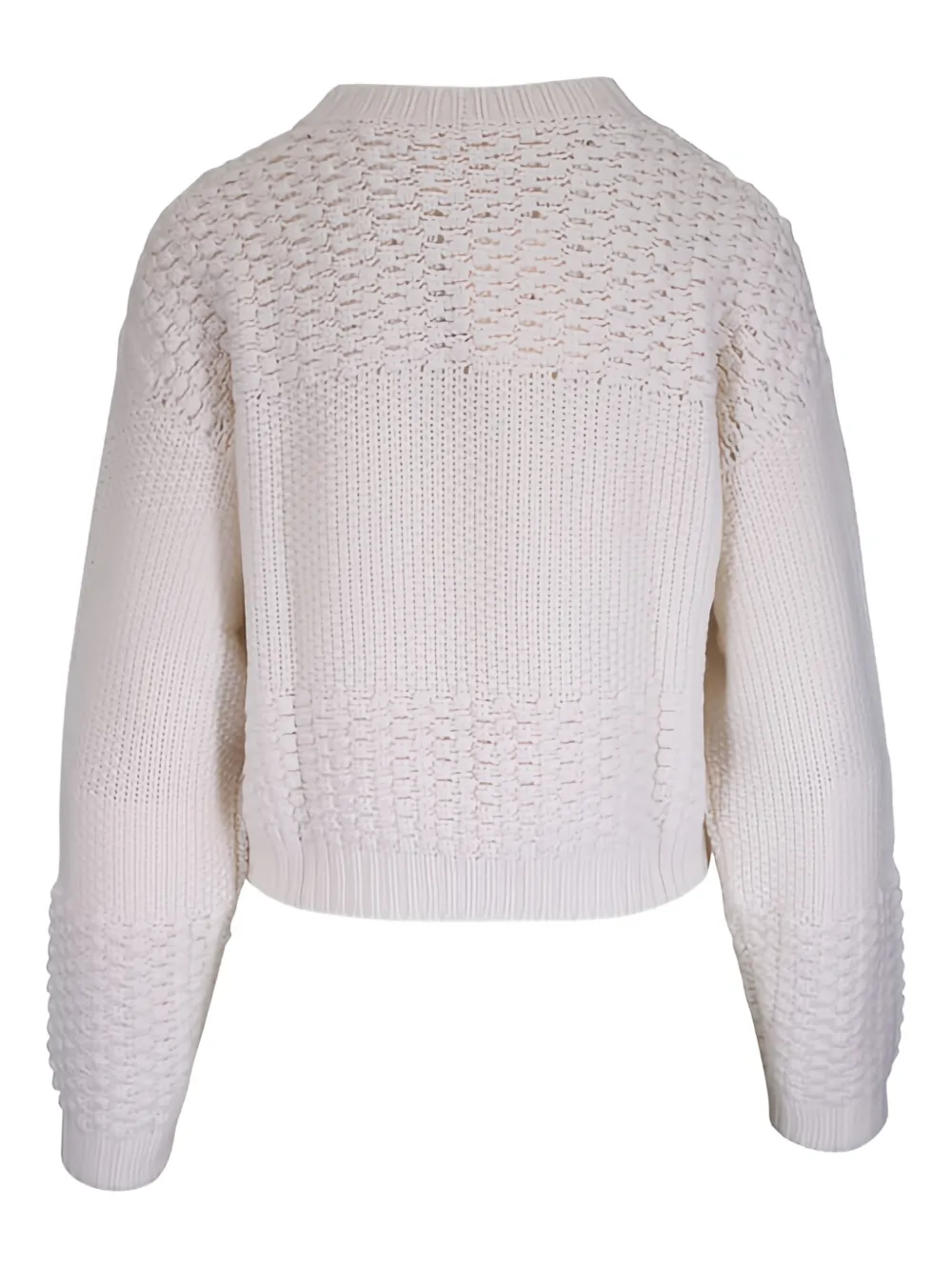 Lisa Yang textured crew-neck sweater | Knitted Sweaters | Image 2