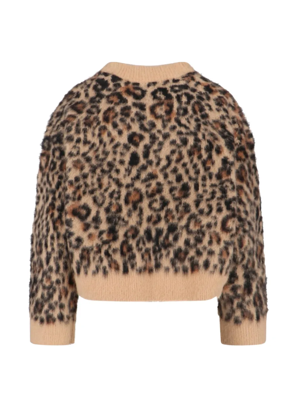 Nili Lotan Trui met dierenprint Beige