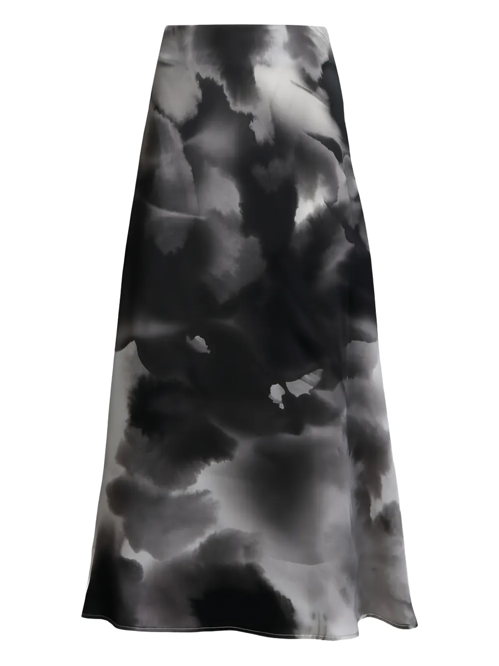 Kiton A-line Concealed-fastening Mid Skirt In Black