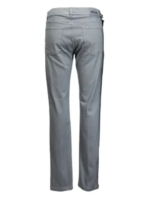 JEAN KITON Gris - Taille US 38 / EU 54 - Coupe Slim En Coton - Neuf Avec étiquettes