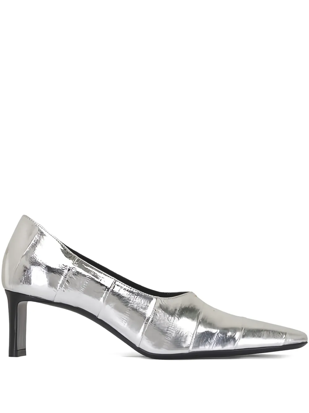 KHAITE textured pumps | Silver | Image 1