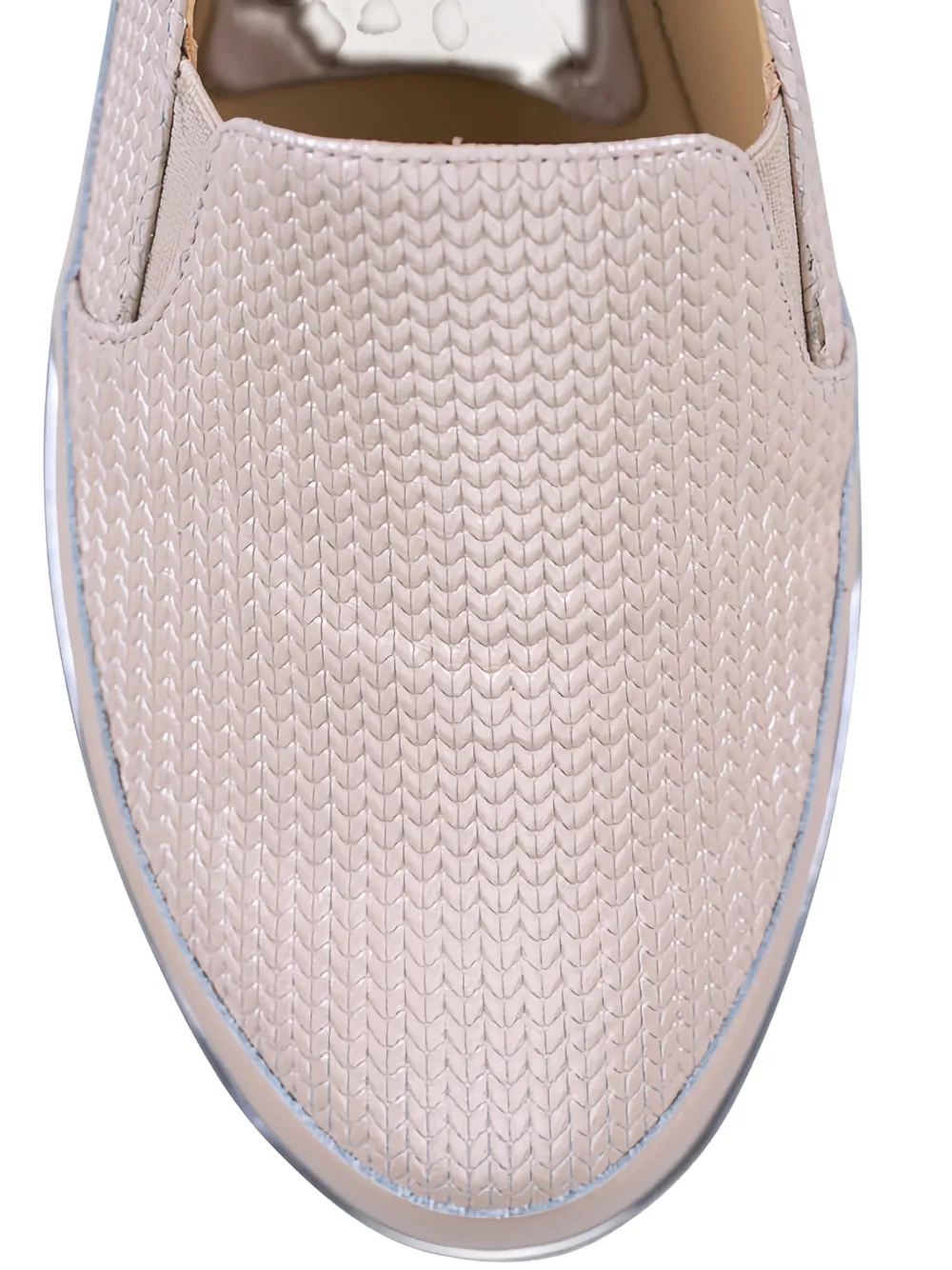 Ron White Nellaya loafers met textuur Grijs