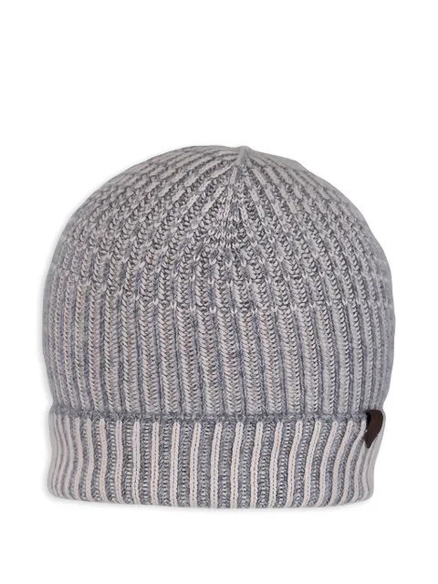 Maurizio Baldassari ribbed knitted beanie hat